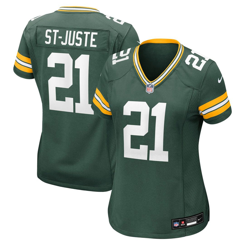 Benjamin St-Juste Green Bay Packers Nike Women's Team Game Jersey -  Green