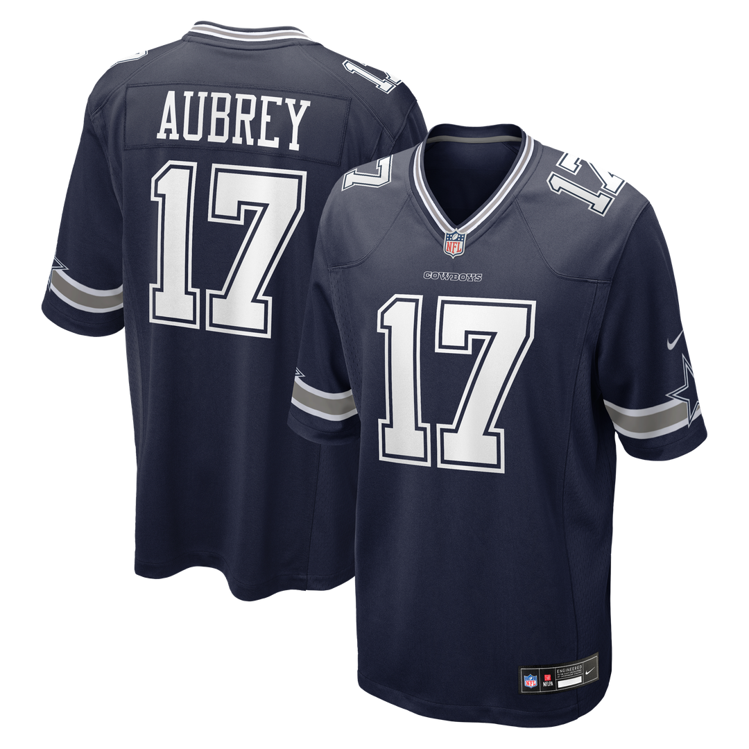 Brandon Aubrey Dallas Cowboys Nike Game Jersey - White