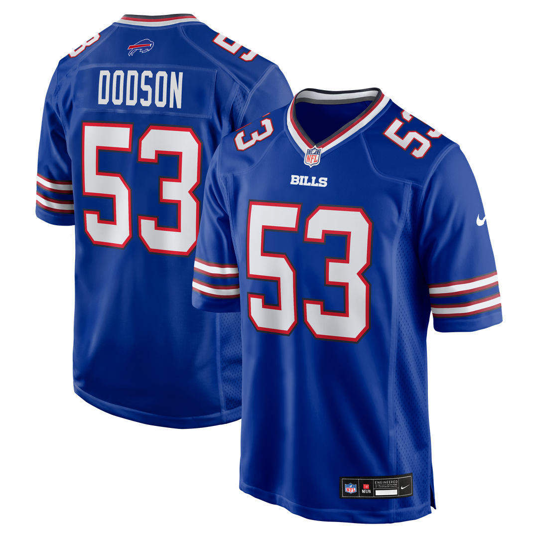 Tyrel Dodson Buffalo Bills Nike Game Player Jersey - Royal