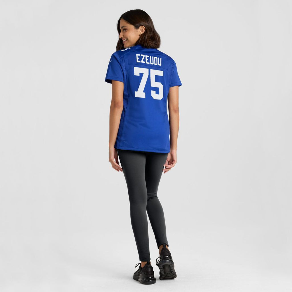 Joshua Ezeudu New York Giants Nike Women's Game Player Jersey - Royal