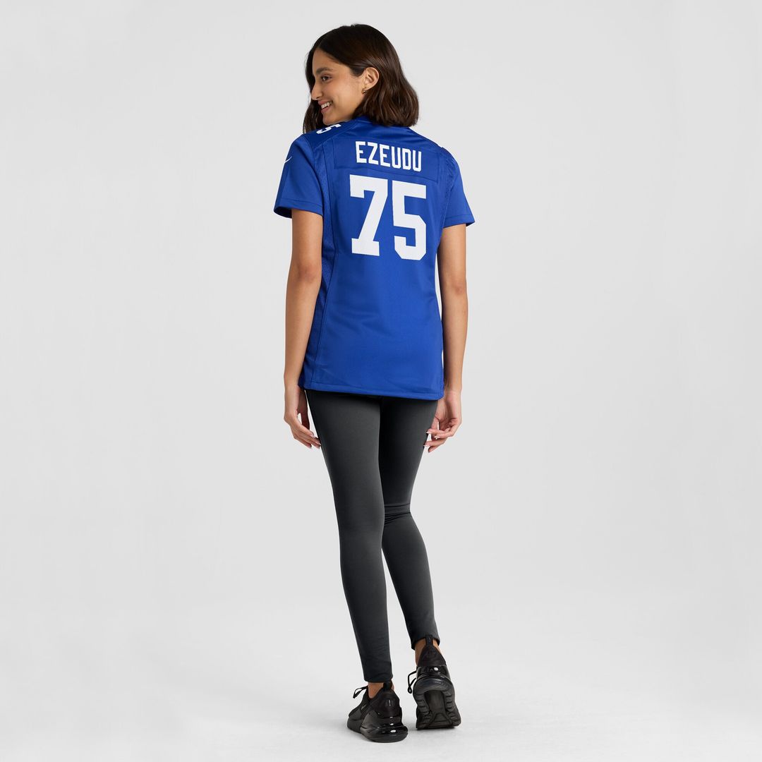 Joshua Ezeudu New York Giants Nike Women's Game Player Jersey - Royal