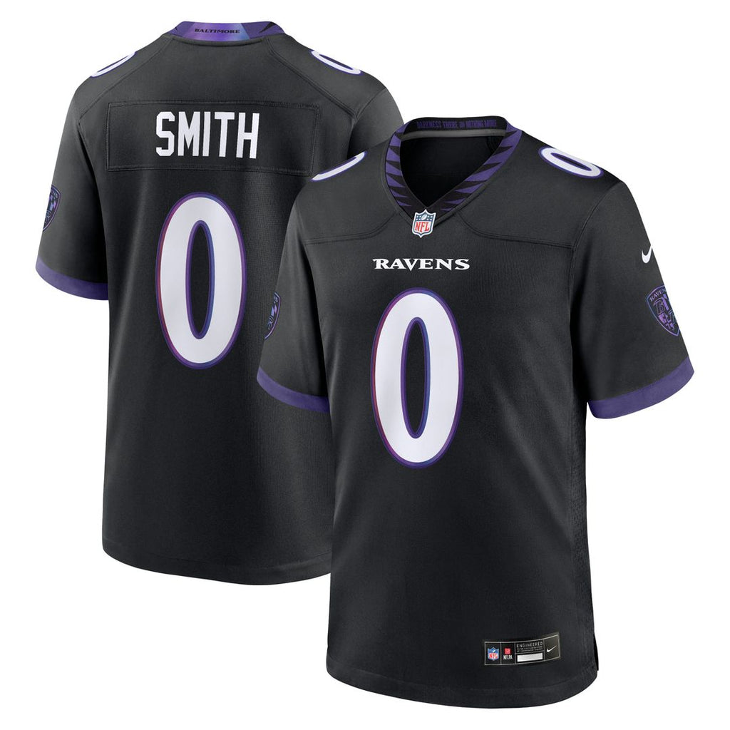 Roquan Smith Baltimore Ravens Nike Alternate Game Jersey - Black