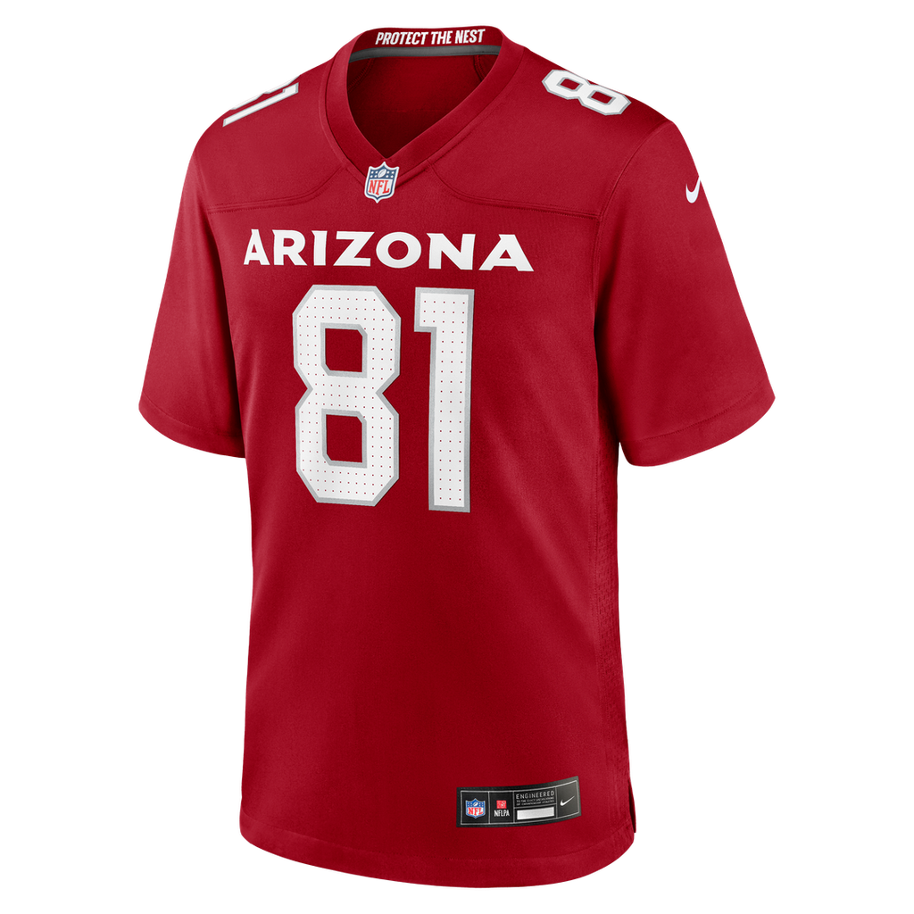 Travis Vokolek Arizona Cardinals Nike Team Game Jersey -  Cardinal