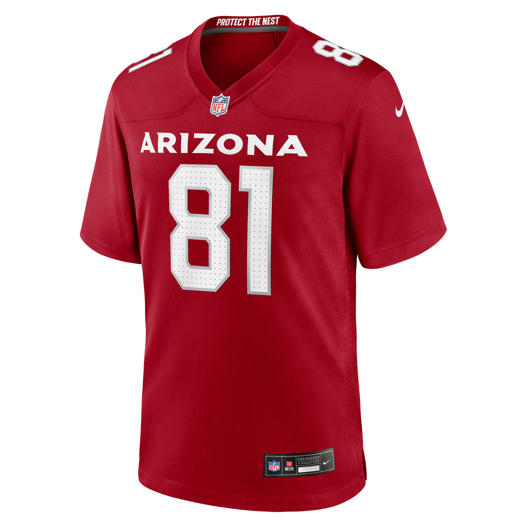 Travis Vokolek Arizona Cardinals Nike Team Game Jersey -  Cardinal