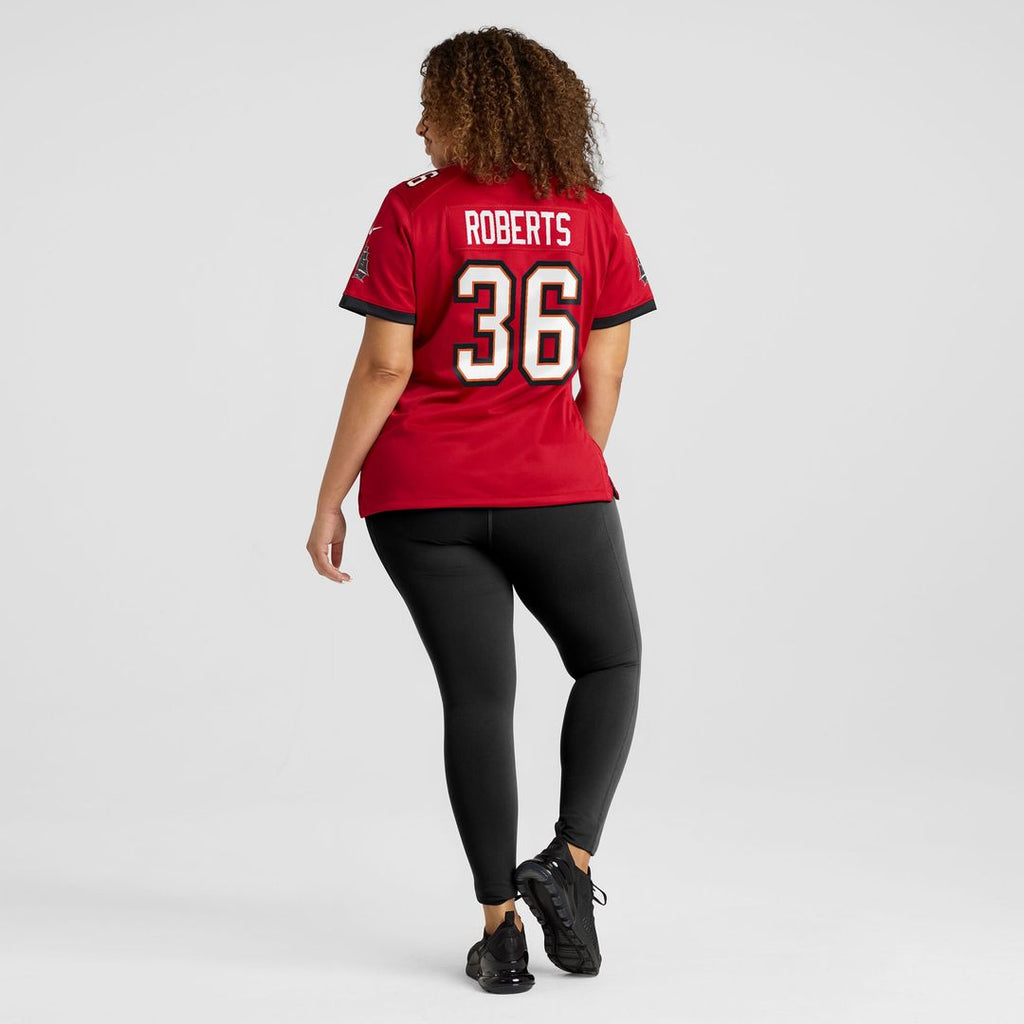 JJ Roberts Tampa Bay Buccaneers Nike Women's Team Game Jersey -  Red