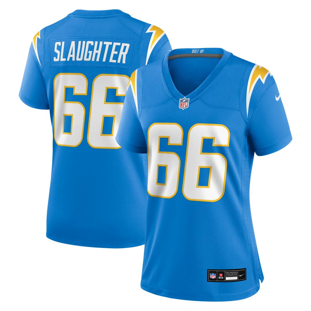 Jake Slaughter Los Angeles Chargers Nike Women's Team Game Jersey -  Powder Blue