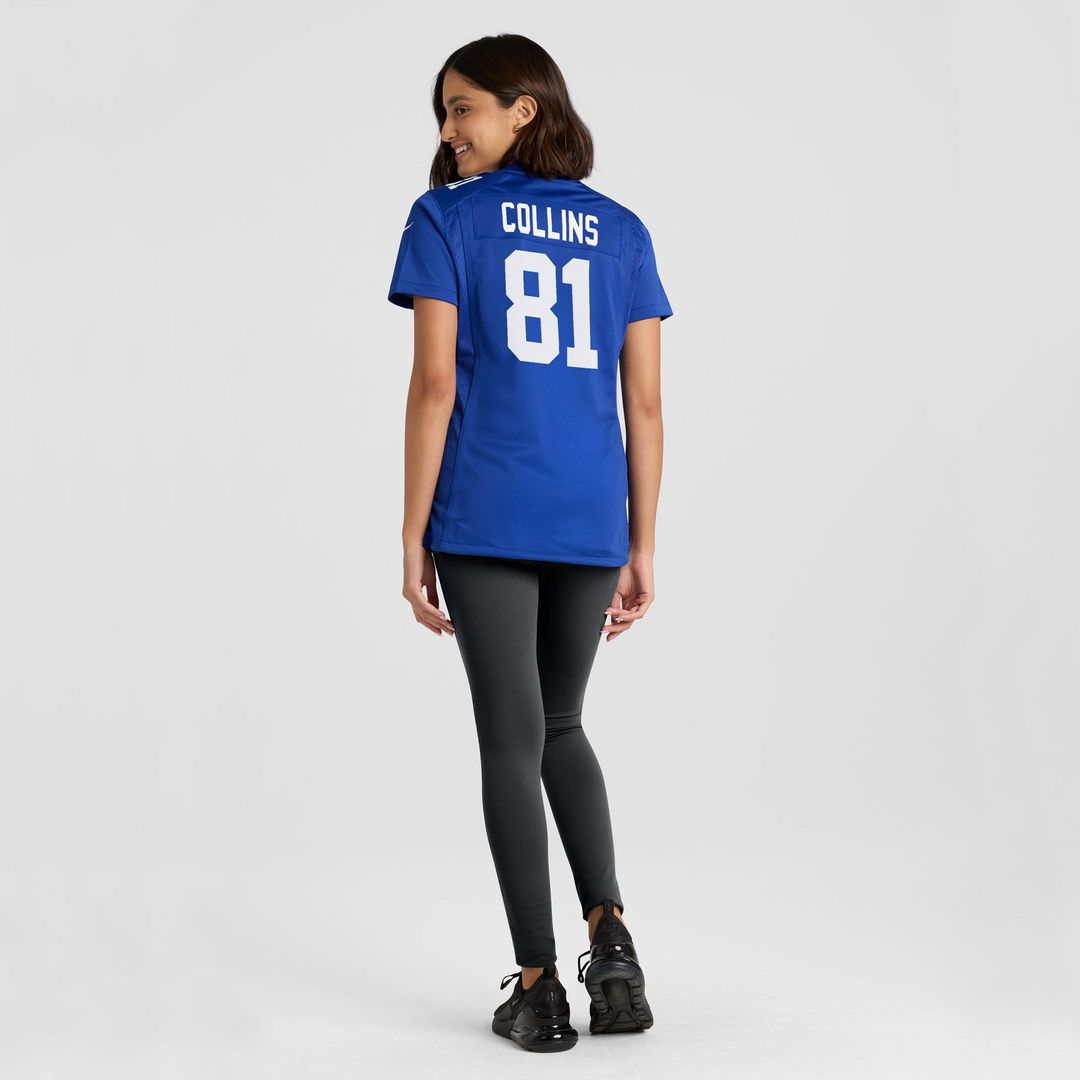 Beaux Collins New York Giants Nike Women's Team Game Jersey -  Royal