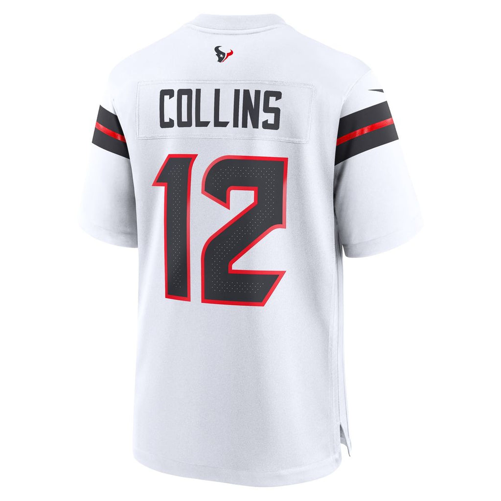 Nico Collins Houston Texans Nike Alternate Game Jersey -  Red