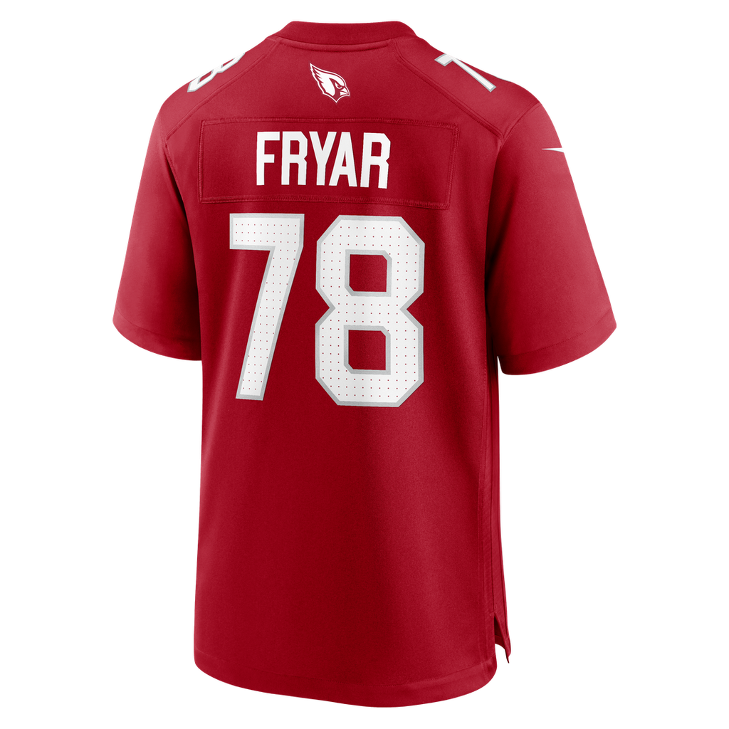 Josh Fryar Arizona Cardinals Nike Team Game Jersey -  Cardinal