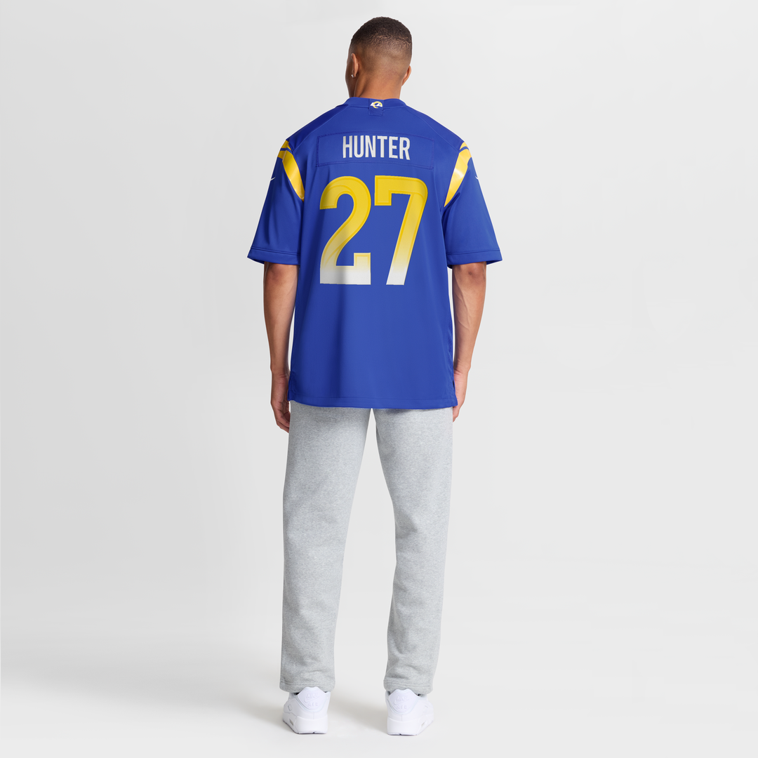Jarquez Hunter Los Angeles Rams Nike Team Game Jersey -  Royal