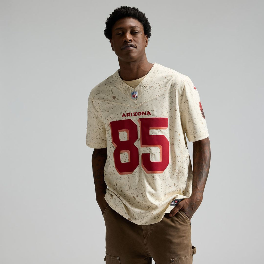 Trey McBride Arizona Cardinals Nike 2025 Rivalries Collection Stitched Limited Jersey - Natural