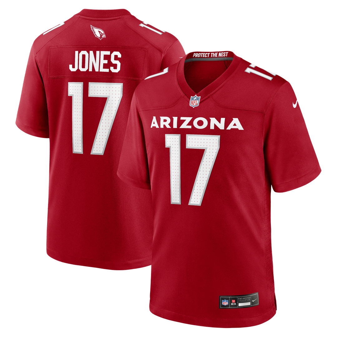 Zay Jones Arizona Cardinals Nike Team Game Jersey -  Cardinal