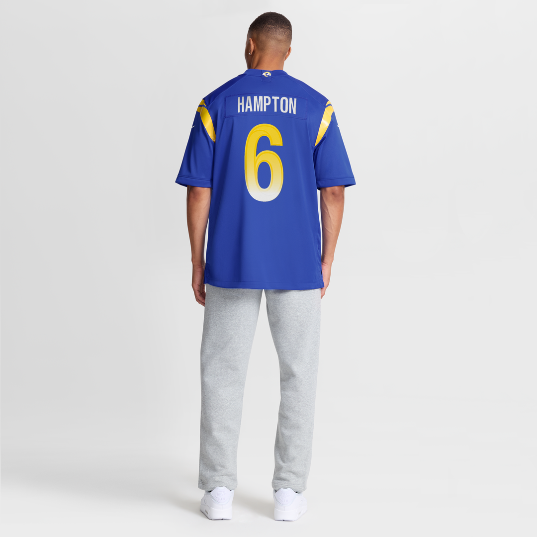 Nick Hampton Los Angeles Rams Nike Team Game Jersey -  Royal