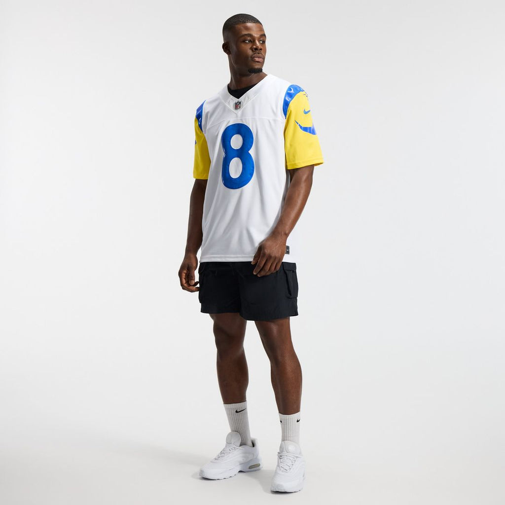 Jared Verse Los Angeles Rams Nike Vapor F.U.S.E. Stitched Limited Jersey - White