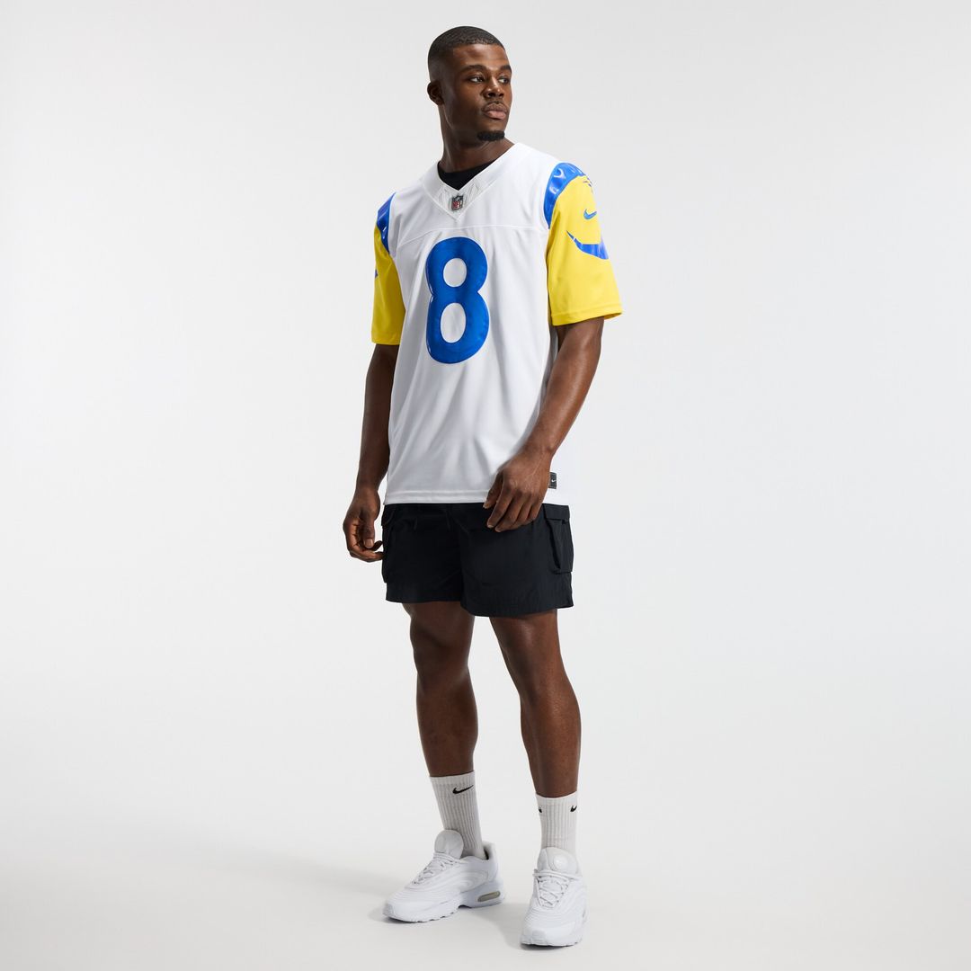 Jared Verse Los Angeles Rams Nike Vapor F.U.S.E. Stitched Limited Jersey - White