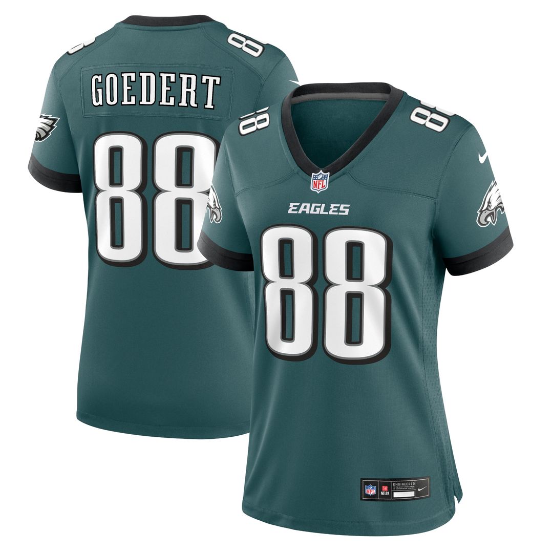 Dallas Goedert Philadelphia Eagles Nike Women's Alternate Game Jersey - Black