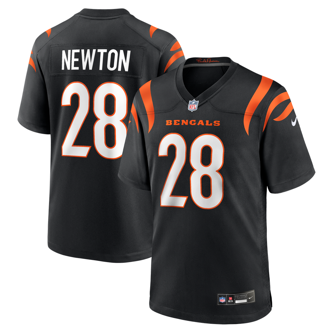 Josh Newton Cincinnati Bengals Nike  Game Jersey -  Black