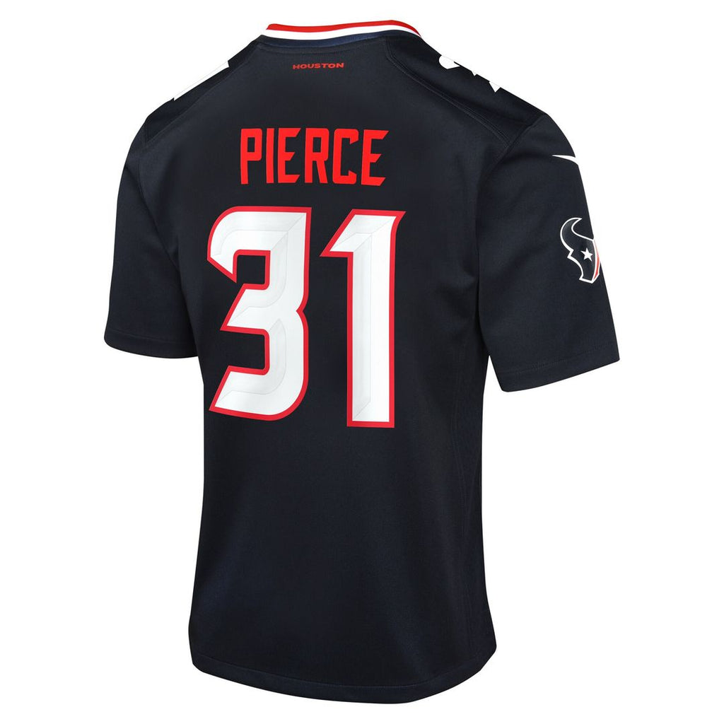 Dameon Pierce Houston Texans Nike Youth Game Jersey - Navy