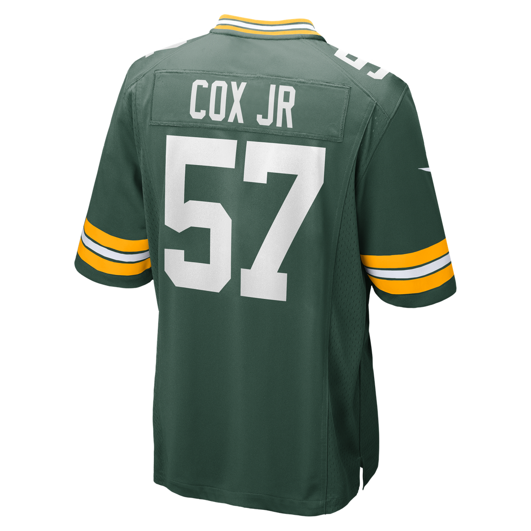Brenton Cox Jr. Green Bay Packers Nike  Game Jersey -  Green