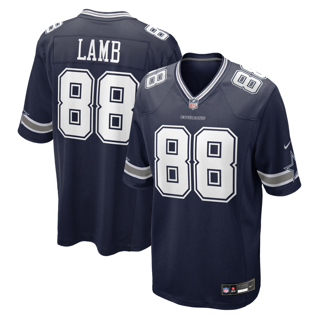 CeeDee Lamb Dallas Cowboys Nike Game Jersey - Navy