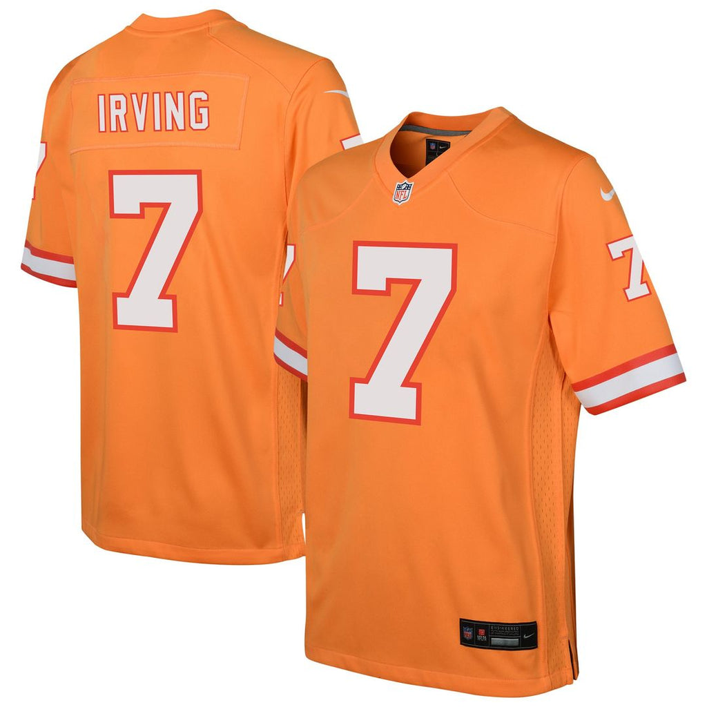 Bucky Irving Tampa Bay Buccaneers Nike Youth Alternate Game Jersey - Orange