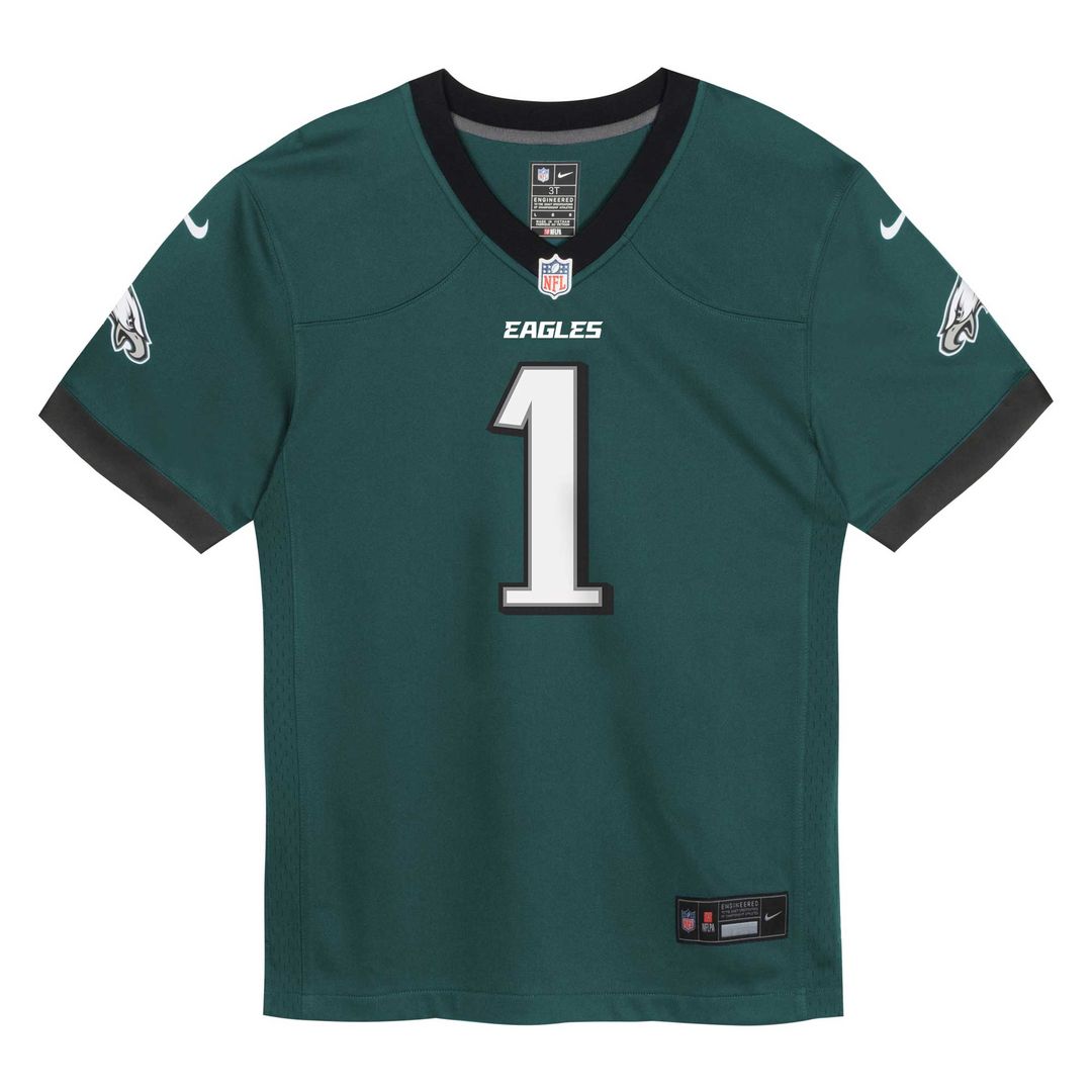 Jalen Hurts Philadelphia Eagles Nike Toddler Game Jersey - Midnight Green