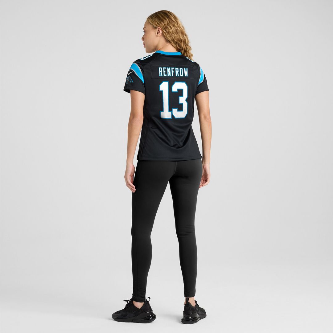 Hunter Renfrow Carolina Panthers Nike Women's Team Game Jersey -  Black