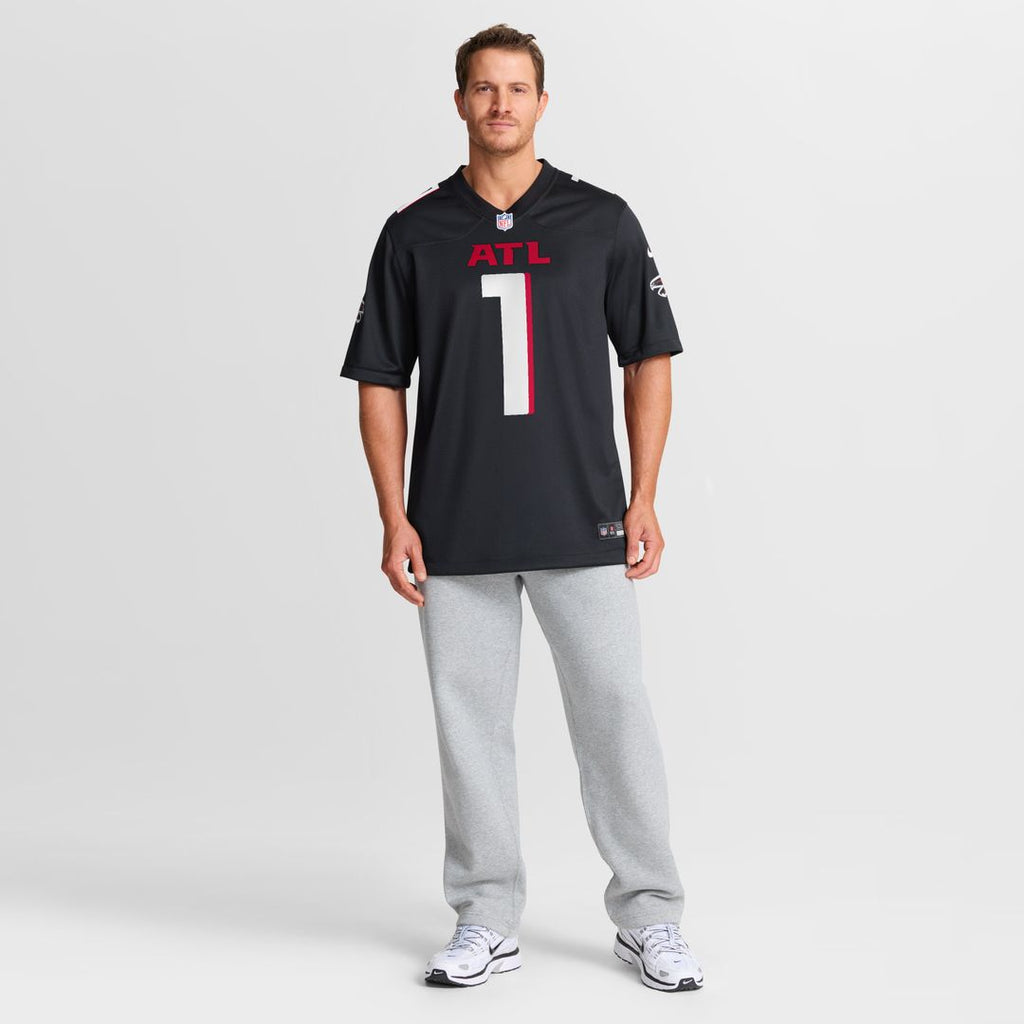 Number 1 Groom Atlanta Falcons Nike Game Jersey - Black