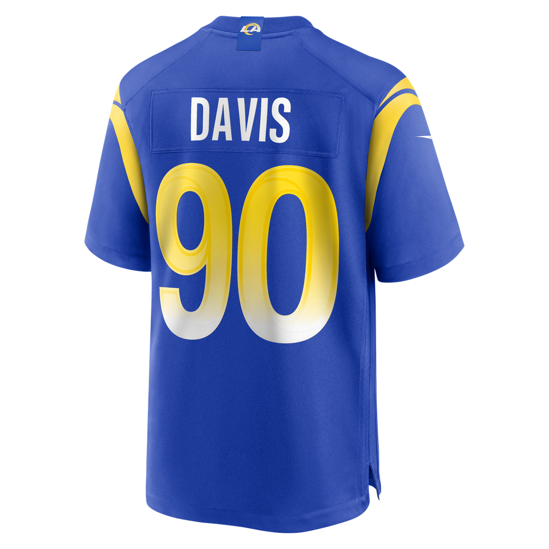 Tyler Davis Los Angeles Rams Nike Team Game Jersey -  Royal