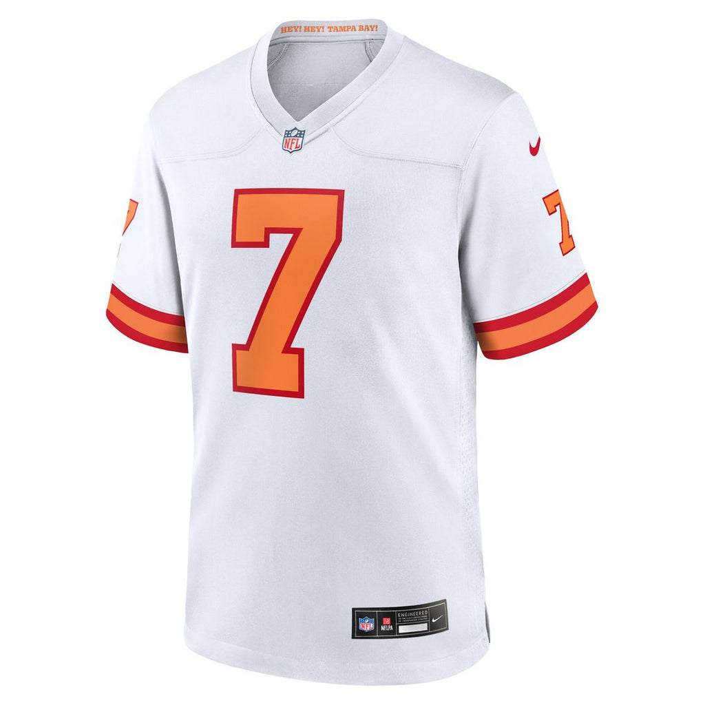 Bucky Irving '76 Tampa Bay Buccaneers Nike  Game Jersey - White