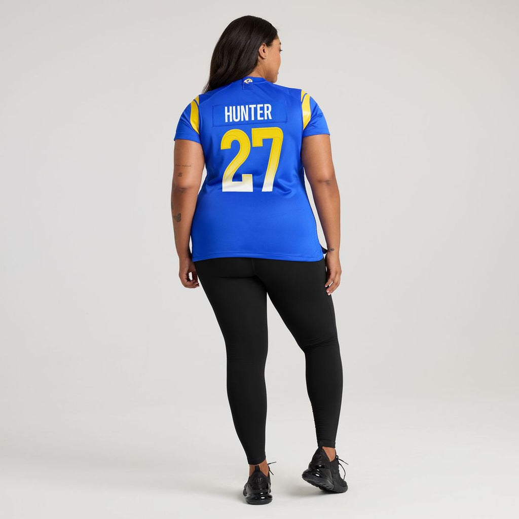 Jarquez Hunter Los Angeles Rams Nike Women's Team Game Jersey -  Royal