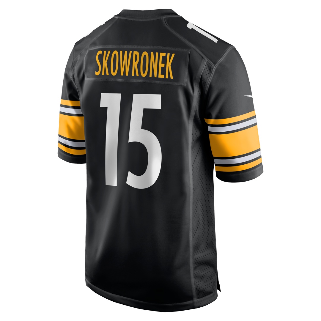 Ben Skowronek Pittsburgh Steelers Nike Team Game Jersey -  Black