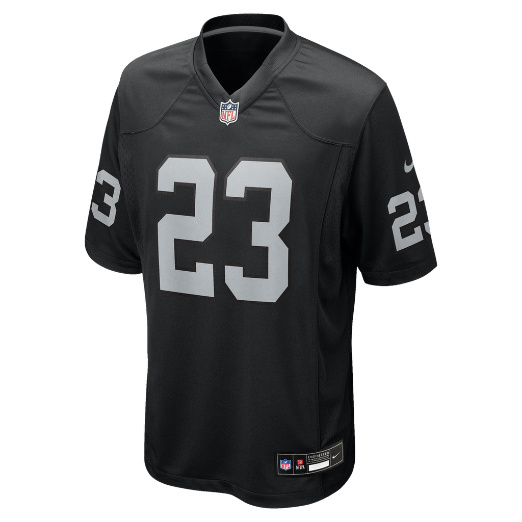 Dylan Laube Las Vegas Raiders Nike Team Game Jersey -  Black