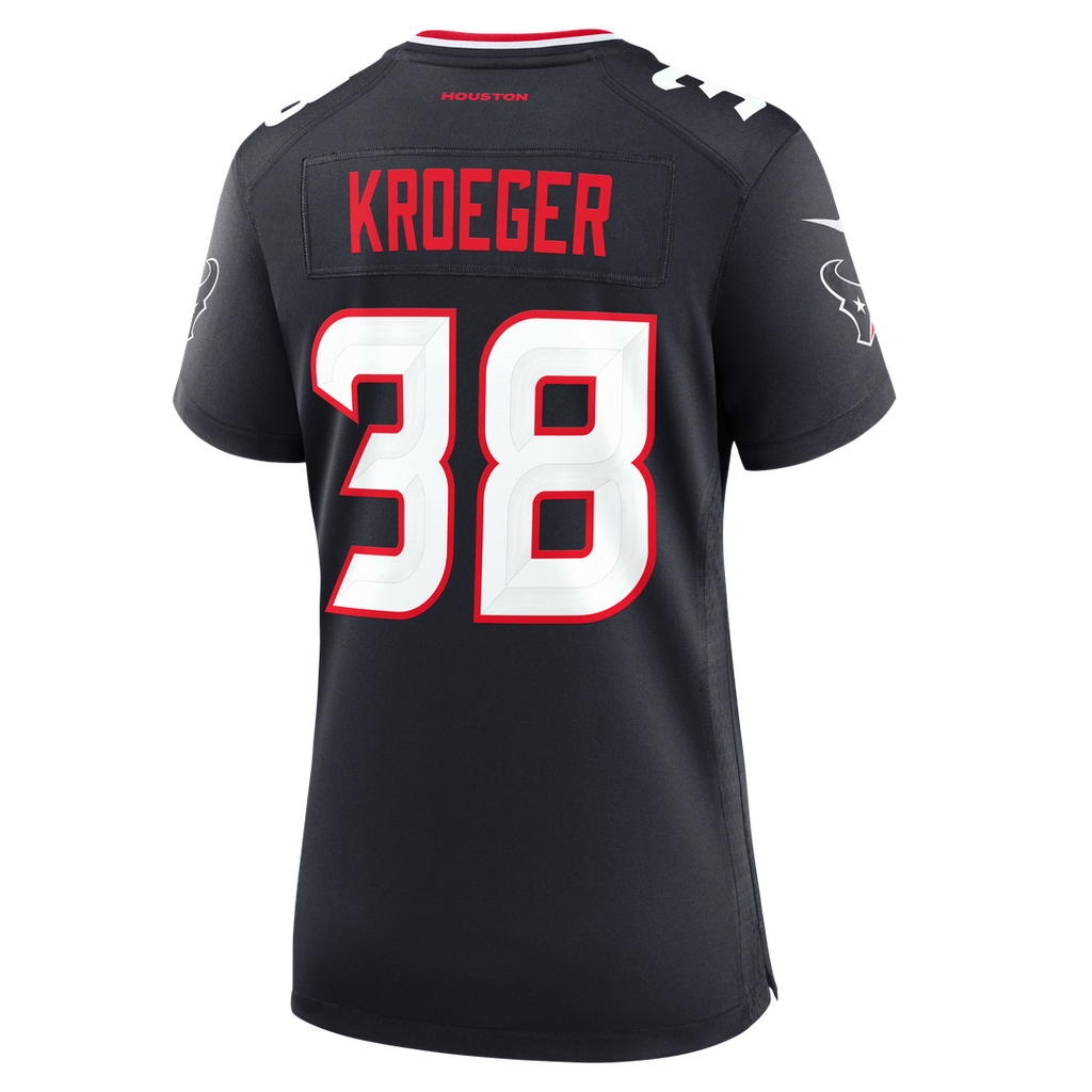 Kai Kroeger Houston Texans Nike Women's Team Game Jersey -  Navy