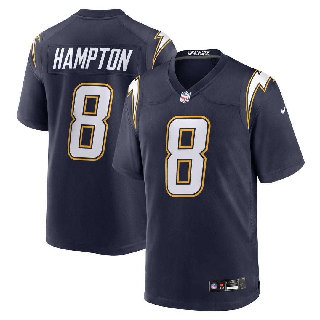 Omarion Hampton Los Angeles Chargers Nike Alternate Charger Power Game Player Jersey - Gold