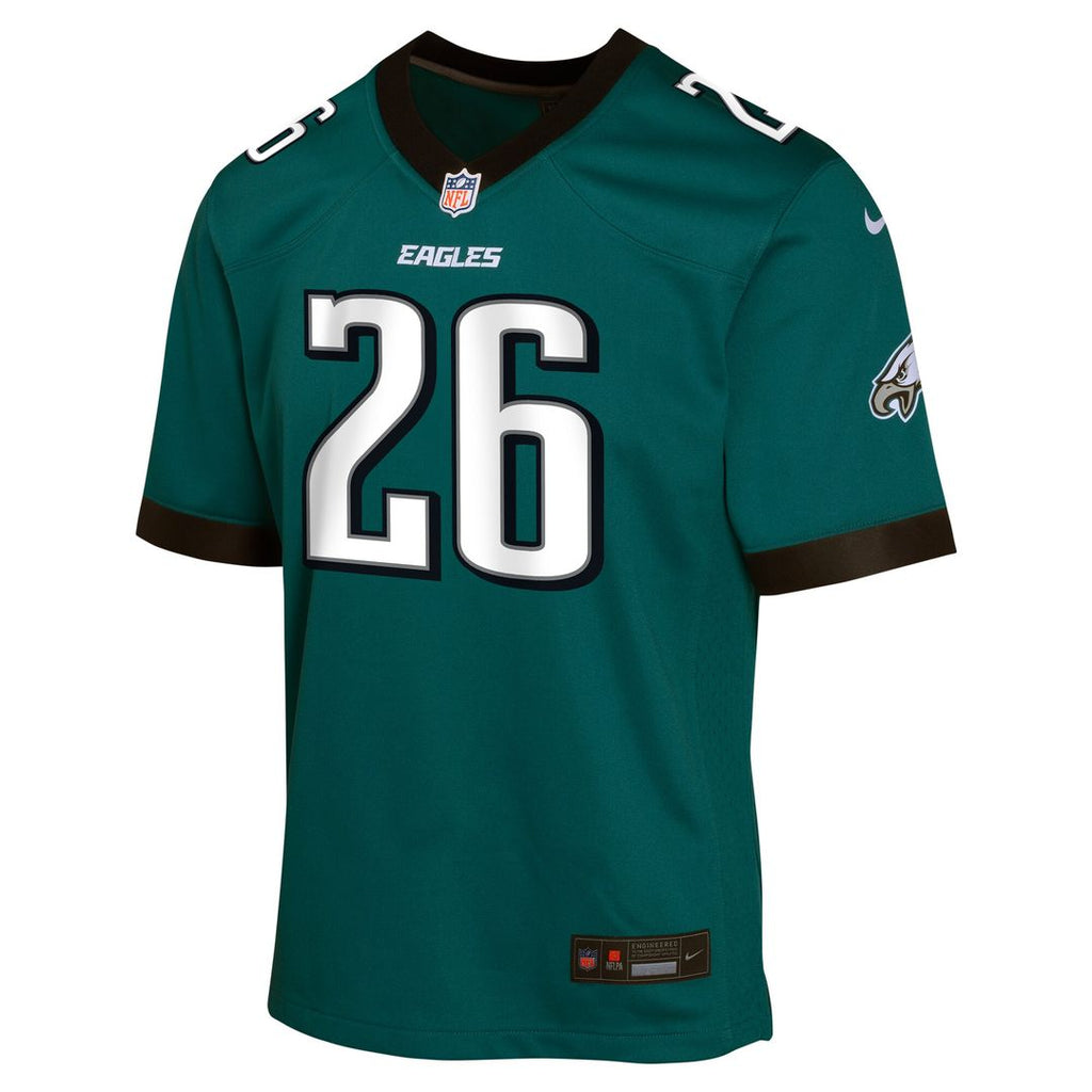 Saquon Barkley Philadelphia Eagles Nike Youth Game Jersey - Kelly Green