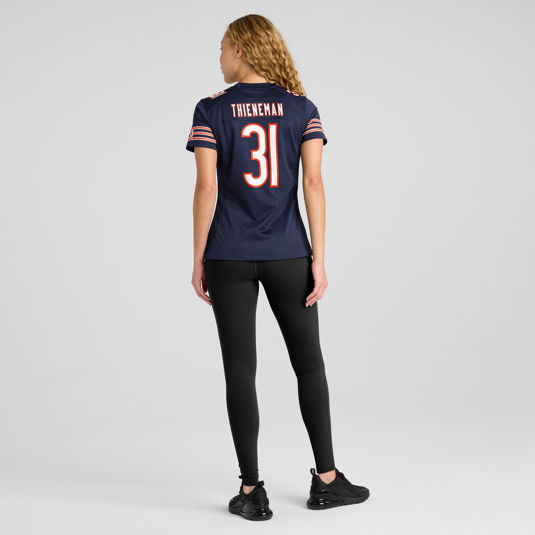 Dillon Thieneman Chicago Bears Nike Women's Team Game Jersey -  Navy