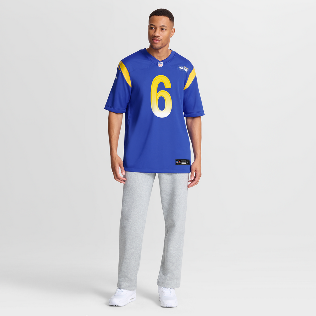 Nick Hampton Los Angeles Rams Nike Team Game Jersey -  Royal