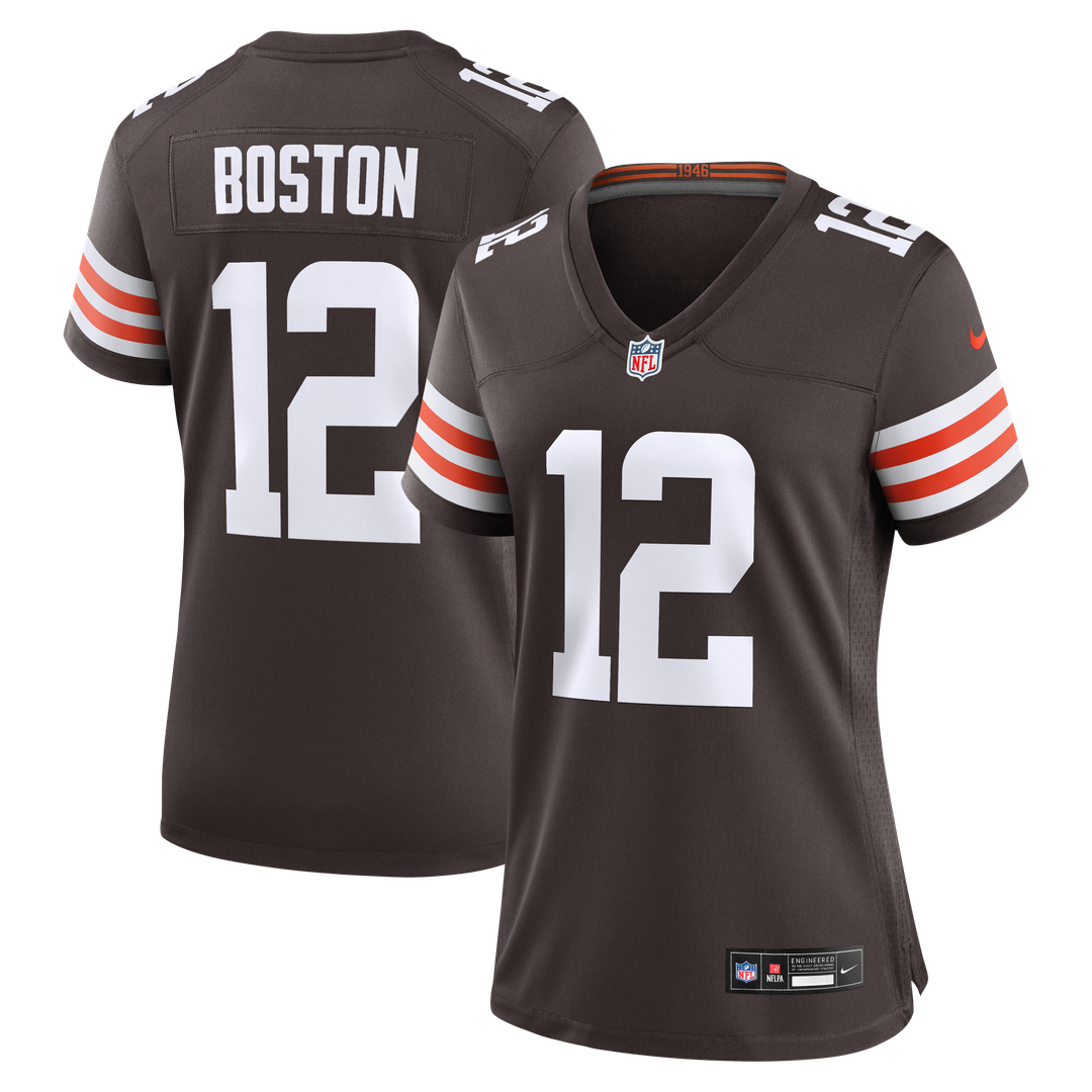 Denzel Boston Cleveland Browns Nike Women's Team Game Jersey -  Brown
