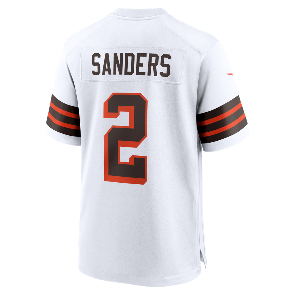 Shedeur Sanders Cleveland Browns Nike Alternate Game Jersey -  White