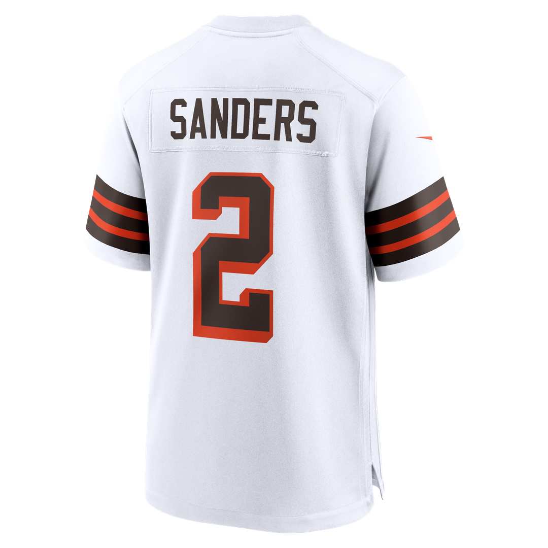 Shedeur Sanders Cleveland Browns Nike Alternate Game Jersey -  White