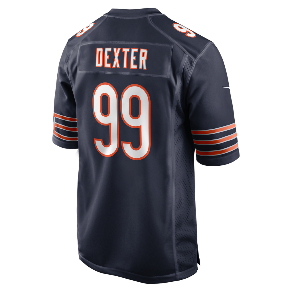 Gervon Dexter Sr Chicago Bears Nike Team Game Jersey -  Navy