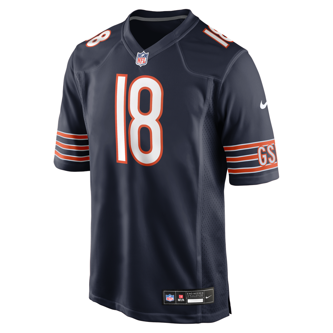 Caleb Williams Chicago Bears Nike Alternate  Player Game Jersey - Orange