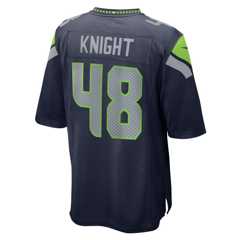 Tyrice Knight Seattle Seahawks Nike  Game Jersey -  College Navy