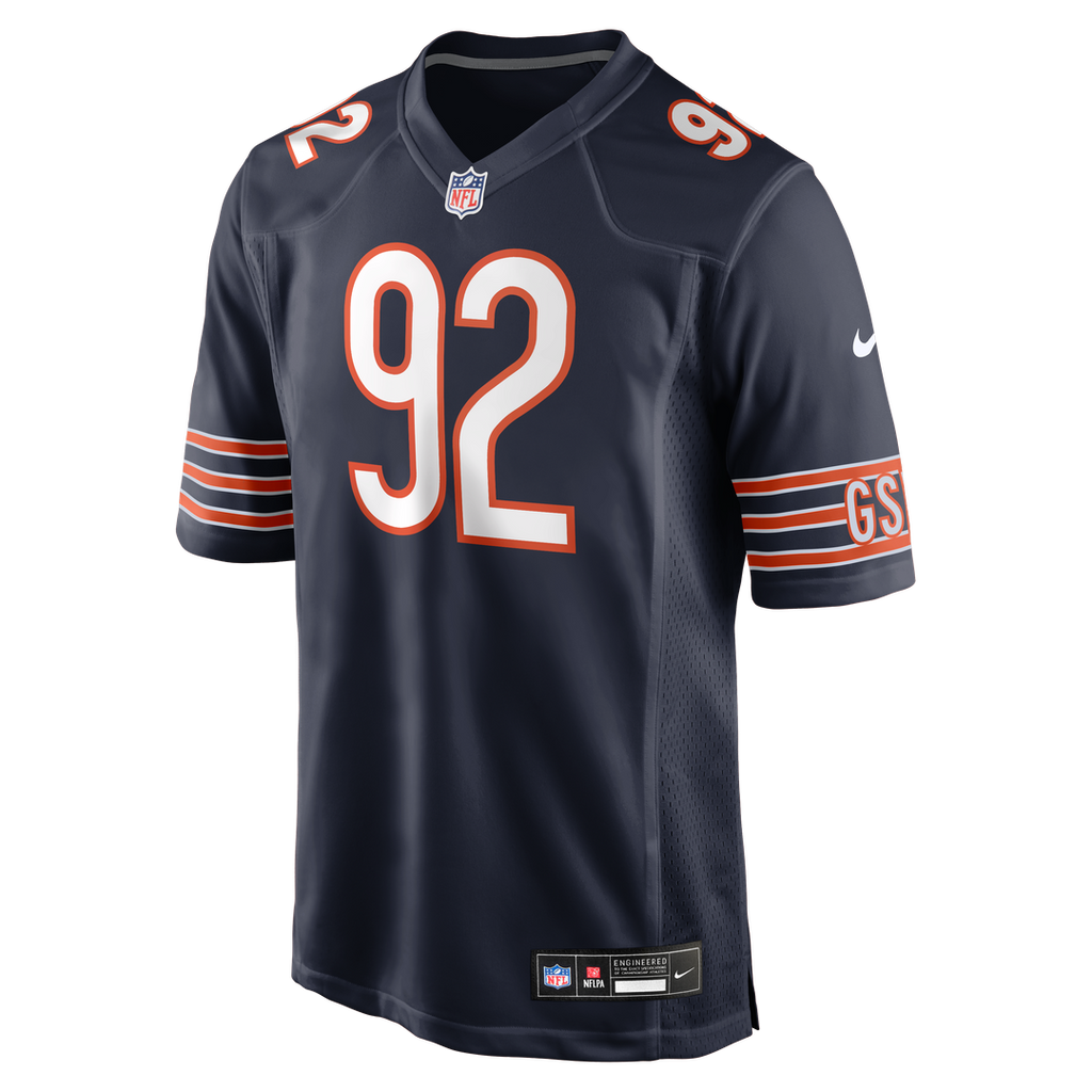 Daniel Hardy Chicago Bears Nike Team Game Jersey -  Navy