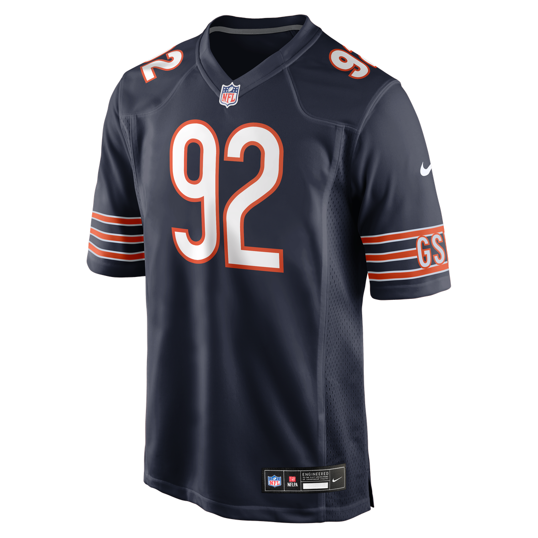 Daniel Hardy Chicago Bears Nike Team Game Jersey -  Navy