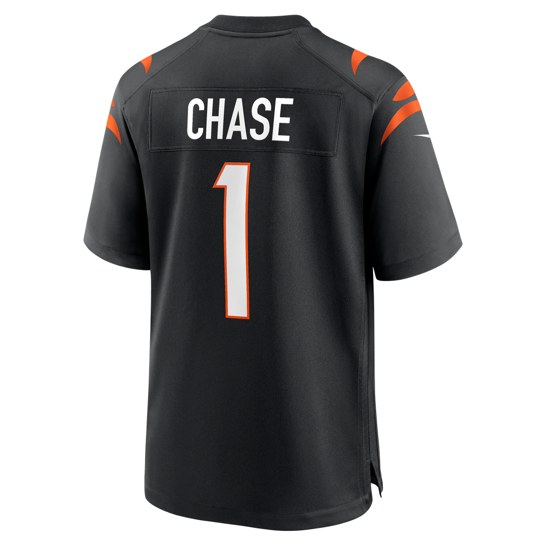 Ja'Marr Chase Cincinnati Bengals Nike Game Jersey - Black