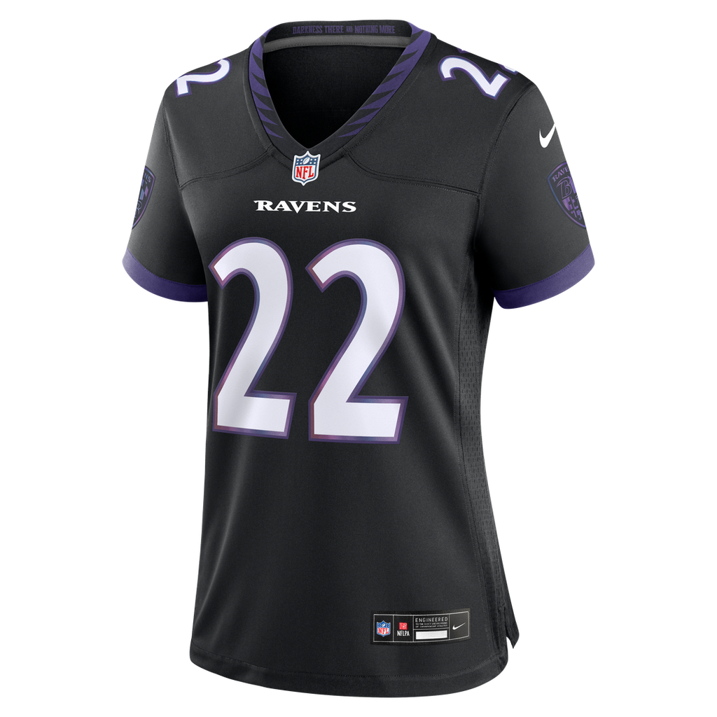 Derrick Henry Baltimore Ravens Nike Women's Team Game Jersey - Purple