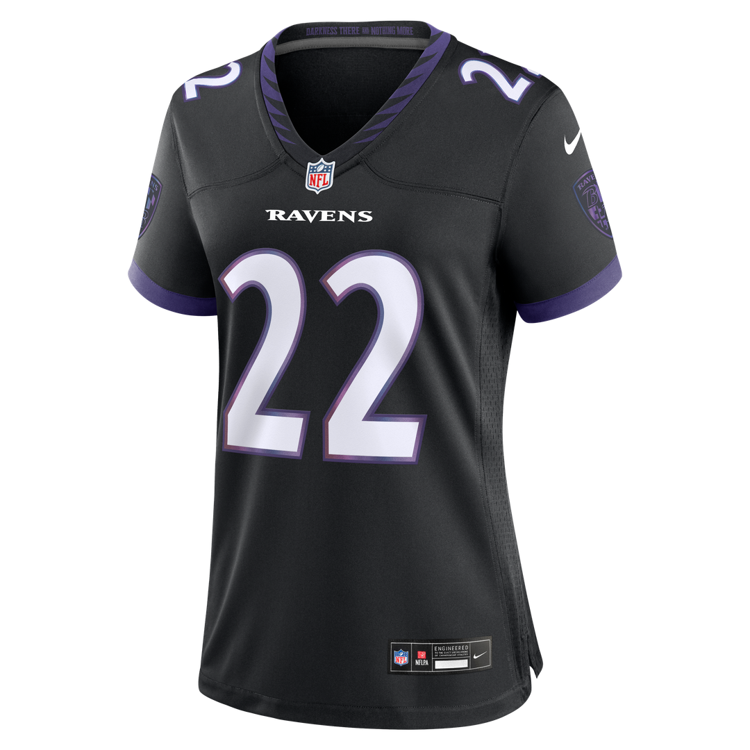 Derrick Henry Baltimore Ravens Nike Women's Team Game Jersey - Purple