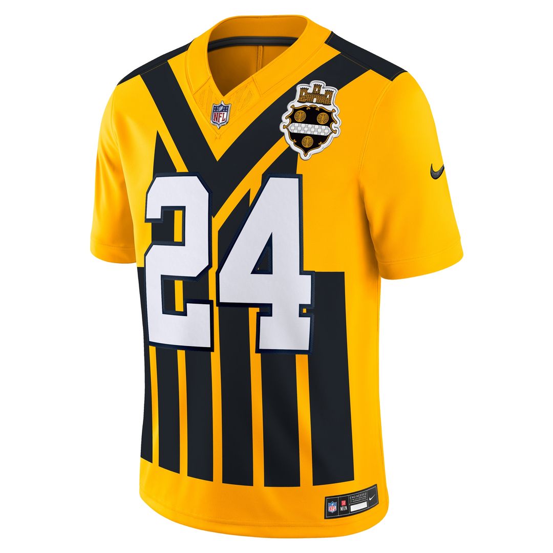 Joey Porter Jr. Pittsburgh Steelers Nike Vapor F.U.S.E. Limited Jersey - Black